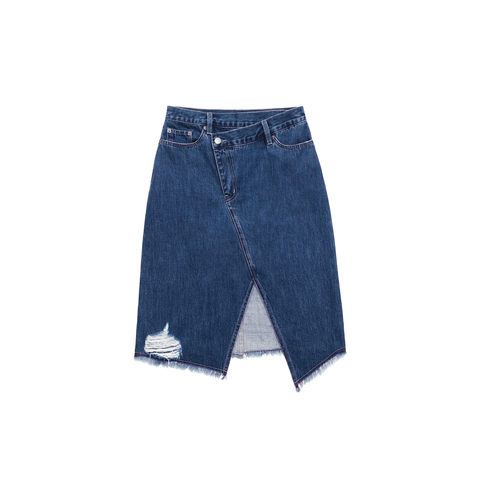 Smith's 1906 WSK01 Blue Denim Skirt.